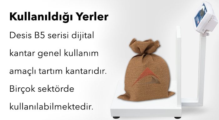 desis b5 tartım kantarı