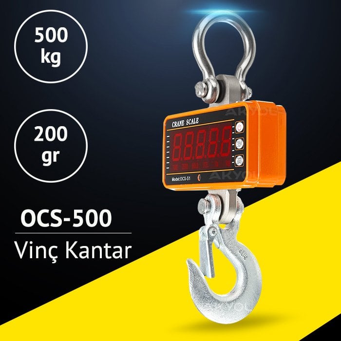 ocs 500 vinç kantarı