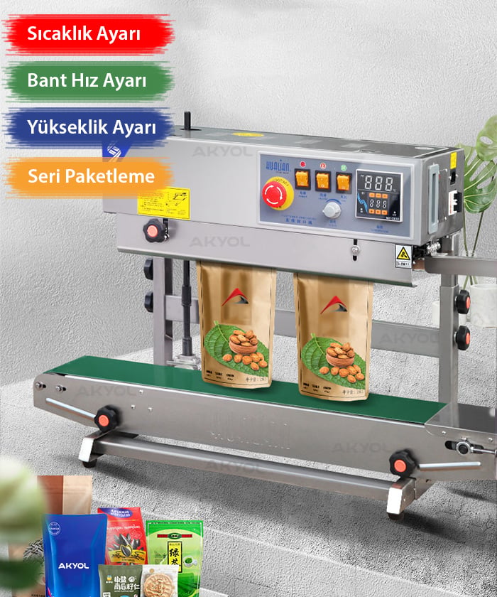 Hualian poşet yapıştırma makinası