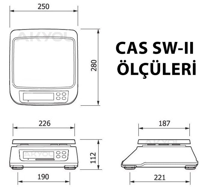 6 kg onaylı terazi