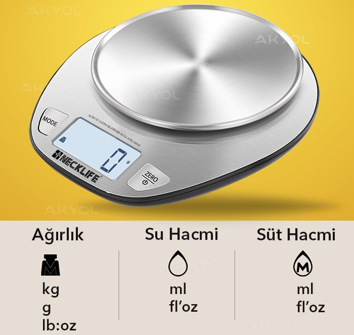 dijital mutfak terazisi