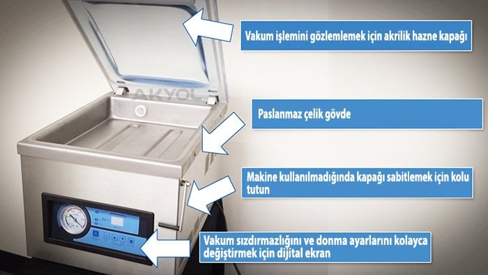 Vakum Paketleme Makinası