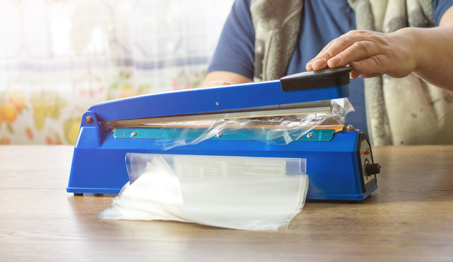 El Tipi Poşet Yapıştırma Makinası